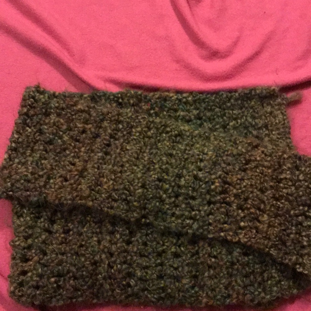 Long. Scarf hand made vintage